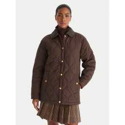 Hunter Преходно яке Witton HARW0004252 Кафяв Regular Fit