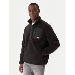Hunter Полар Athol HARM0017252 Черен Regular Fit