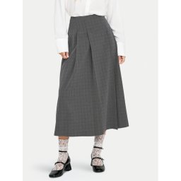 ONLY Макси пола Lexie 15359282 Сив Regular Fit