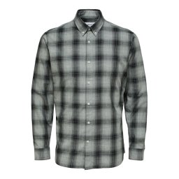 Selected Homme Риза Theo 16087696 Сив Slim Fit