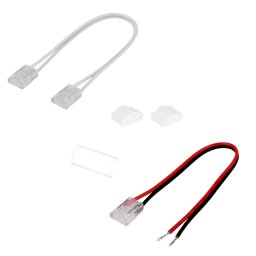 Бързи Съединителни Връзки за Бездрайверна 220V LED Лента SMD 6.5мм IP44