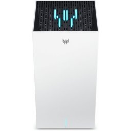 Мрежеста система Acer PREDATOR CONNECT T7, 11000Mbps, 2.4GHz (688Mbps) /5GHz (4323Mbps) /6GHz (5764Mbps), Wireless BE, 2x LAN 10/100/1000Mbps, 1x WAN 10/100/1000Mbps