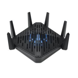 Рутер Acer Predator Connect W6 FF.G22WW.001, 4G LTE, 7800 Mbps, 2.4GHz/5GHz/6GHz, Wireless AX, 4x LAN1000, 1x WAN2500, 6x външни антени