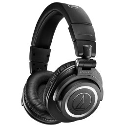 Слушалки Audio-Technica ATH-M50xBT2, безжични, професионални, до 1.2m кабел, Bluetooth 5.0, 45mm говорители, черни