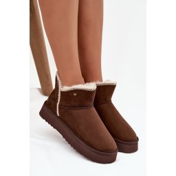 Дамски снежни обувки на платформа Wrangler
