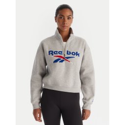 Reebok Суитшърт Jazz RK25170CCW Сив Regular Fit