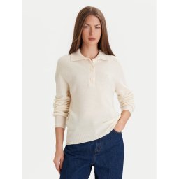 Lacoste Пуловер AF4010 Екрю Regular Fit