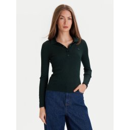 Lacoste Пуловер AF4006 Зелен Slim Fit