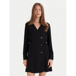 French Connection Коктейлна рокля 71ZBI Черен Regular Fit