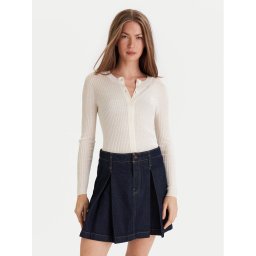 Lacoste Кардиган AF4141 Екрю Slim Fit