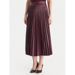 Vero Moda Пола от имитация на кожа Bella Holly 10319036 Виолетов Regular Fit