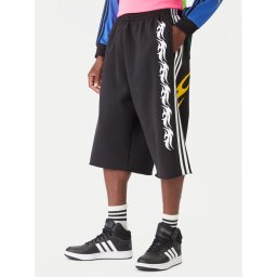 adidas Спортни шорти Spiders JW0205 Черен Oversize