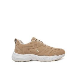 Calvin Klein Jeans Сникърси Retro Tennis Low Mg Mix Media YM0YM01171 Бежов
