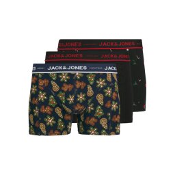 Jack & Jones Комплект боксерки Gingerbread 12285149 Черен