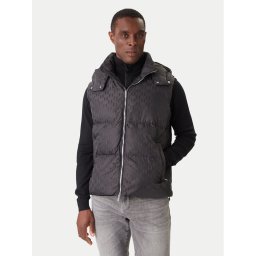 KARL LAGERFELD Елек 505017 554504 Черен Regular Fit