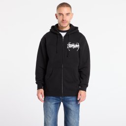 Суитшърт PLEASURES Pond Zip Hoodie Black S