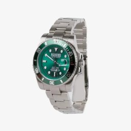 Часовници PLEASURES Anytime Watch Silver/Green Universal