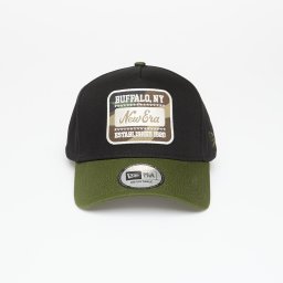 Шапка New Era Camo Patch Black 9FORTY E-Frame Adjustable Cap Black/ Rifle Green Universal