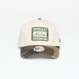 Шапка New Era Camo Patch 9FORTY E-Frame Adjustable Cap Cream Universal