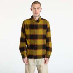 Риза Vans Larkspur Plaid Flannel Burnt Gold/ Black XL