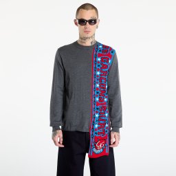 Пуловер Comme des Garçons SHIRT Soccer Scarf Knitted Sweater Grey XL