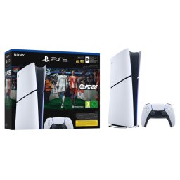 Конзола PlayStation 5 Digital Edition - EA SPORTS FC 26, 825GB, бяла