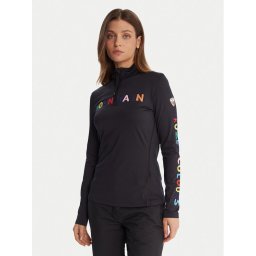 Rossignol Суитшърт от техническо трико RLOWL11 Черен Slim Fit