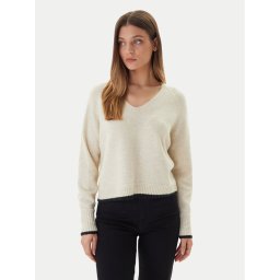 Vero Moda Пуловер Aquarius 10331898 Бежов Regular Fit