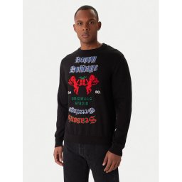 Jack & Jones Пуловер Holiday 12287994 Черен Relaxed Fit