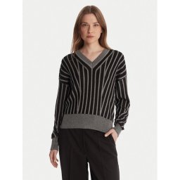 DKNY Пуловер P5MSDZ52 Сив Regular Fit