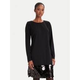 DKNY Коктейлна рокля DD5J1N09 Черен Relaxed Fit