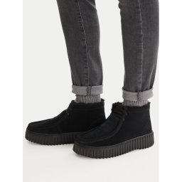 Clarks Зимни обувки Torhill Moss 26182916 Черен