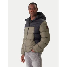 Napapijri Зимно яке A-Molveno NP0A88V2 Зелен Regular Fit