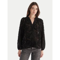ONLY Блуза Korsa 15360837 Черен Oversize