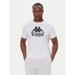 Kappa Тишърт Authentic 361N6QW Бял Regular Fit