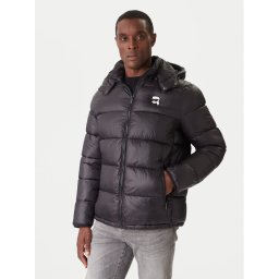 KARL LAGERFELD Зимно яке 505022 554590 Черен Regular Fit