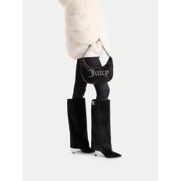 Juicy Couture Ботуши EO-R24SS94662 Черен