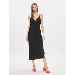 Calvin Klein Лятна рокля K20K206776 Черен Regular Fit