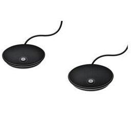 Конферентни микрофони Logitech Group Expansion Microphones, Bluetooth, черни, 2.4м