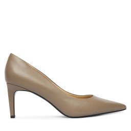 Обувки на ток Calvin Klein Ess Stiletto 70 HW0HW02607 Бежов
