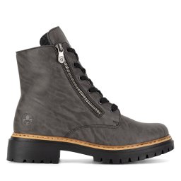 Зимни обувки Rieker 72611-45 Сив