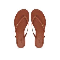 LAUREN RALPH LAUREN Джапанки Raquel 802953931006 Кафяв