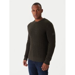 JOOP! Jeans Пуловер Harono 30047662 Зелен Modern Fit