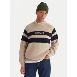 Element Пуловер 2000s RIB CR ELYSW00128 Бежов Regular Fit