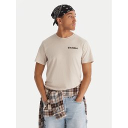 Element Тишърт Blazin Chest ELYZT00595 Бежов Regular Fit