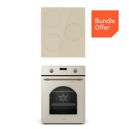 Klarstein Victoria Индукционен плот + Victoria фурна за вграждане | 45 см (10046685+10046357)