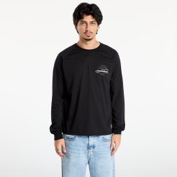 Тениска Horsefeathers Shank Ls T-Shirt Black XXL