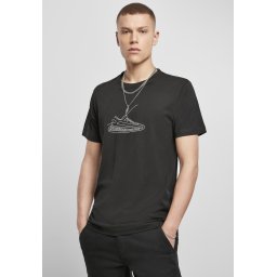 One Line Sneaker Tee black