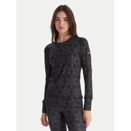 Roxy Термооблекло горна част Daybreak Brushed Top ERJLW03055 Черен Slim Fit