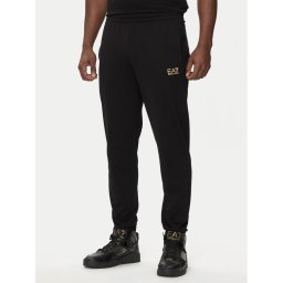 EA7 Emporio Armani Долнище анцуг 8NPP66 PJVRZ 0208 Черен Regular Fit